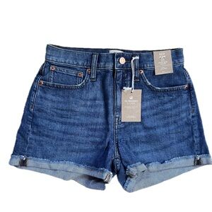 Brand new with tags! J.Crew ECO JEAN HIGH-RISE
SHORT, size 25